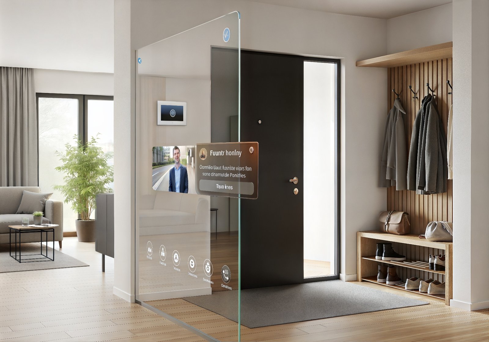 Transparent Glass Projection Touch Display Assembly Supplied by SRE